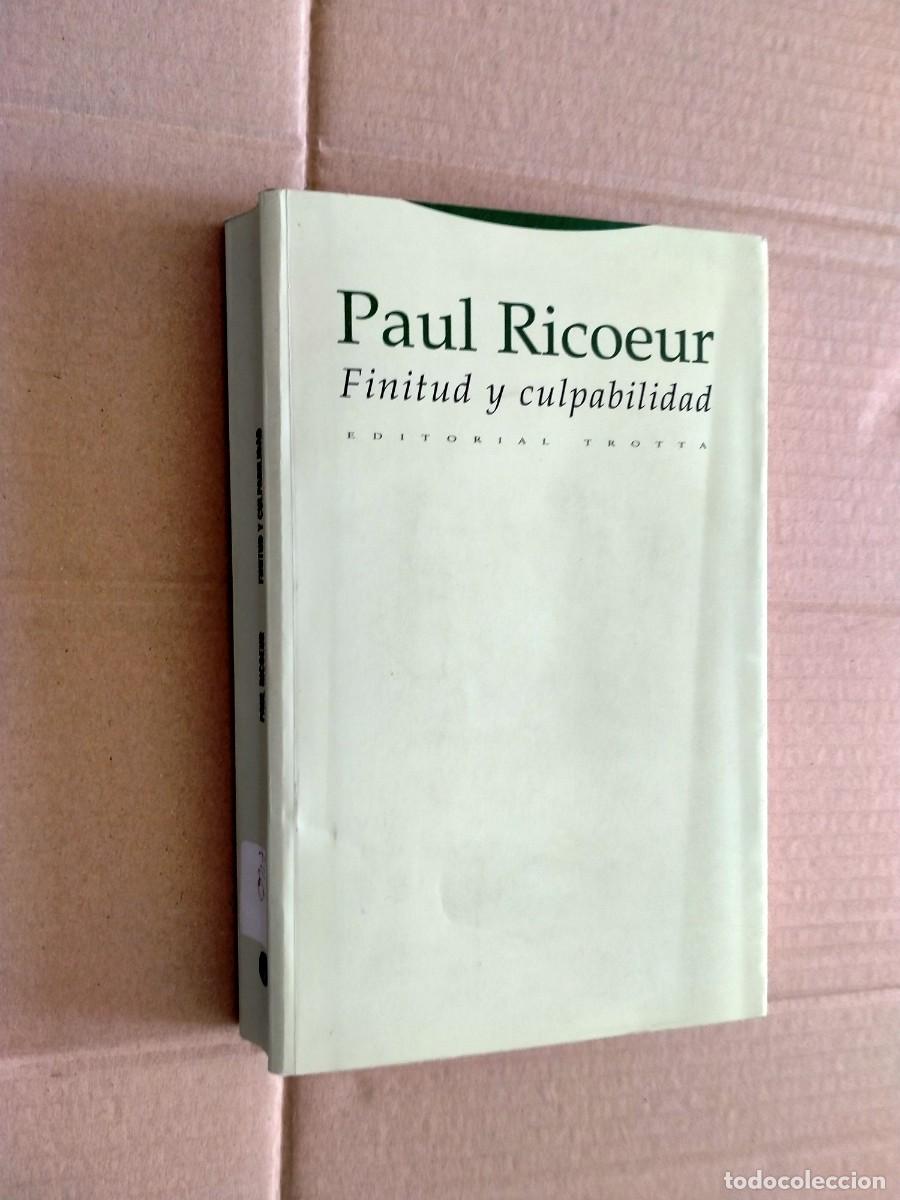 Libros de segunda mano: libro de paul ricoeur -finitud y culpabilidad - Foto 1
