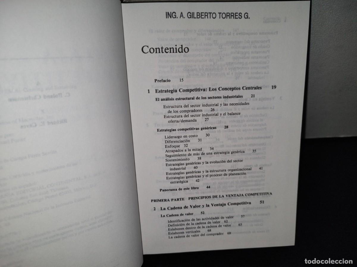 Libros de segunda mano: 46- VENTAJA COMPETITIVA - MICHAEL E. PORTER - Foto 5