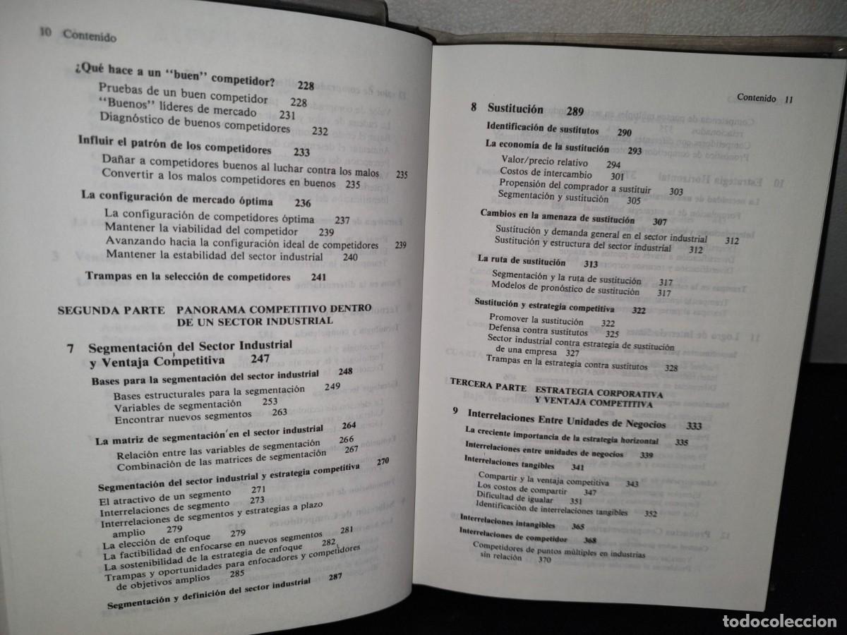 Libros de segunda mano: 46- VENTAJA COMPETITIVA - MICHAEL E. PORTER - Foto 7