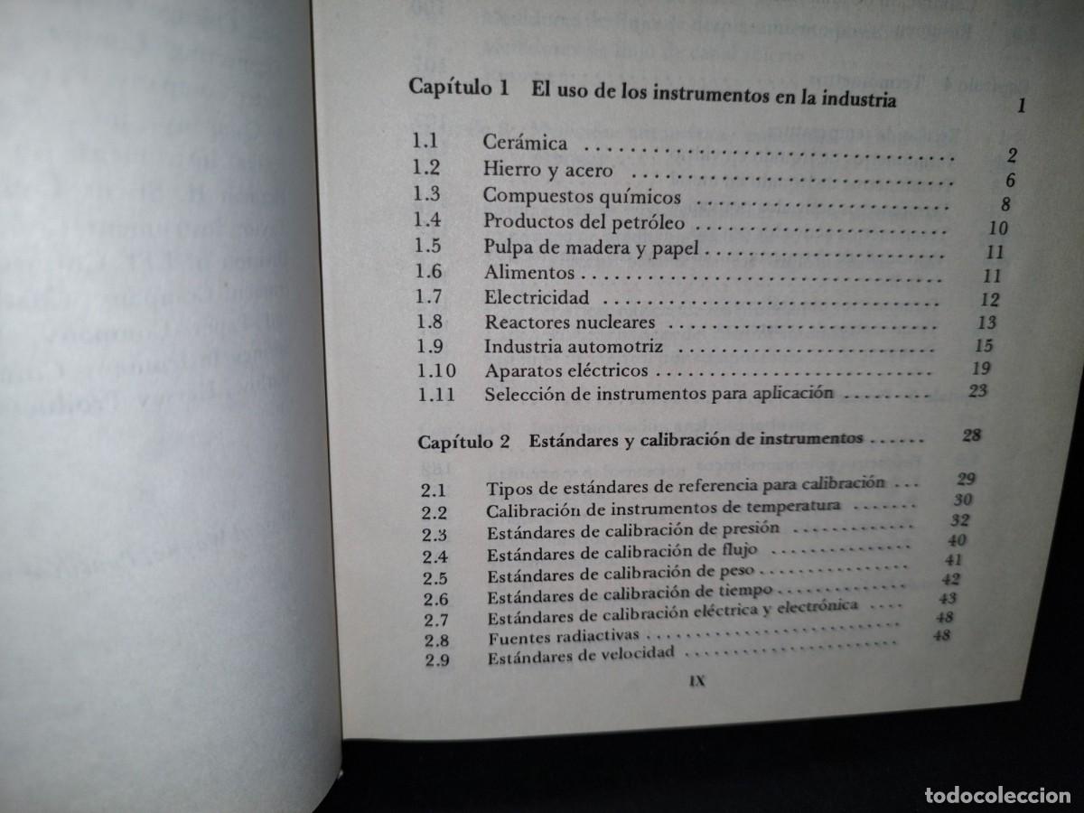 Libros de segunda mano: 46- INSTRUMENTACI&Oacute;N INDUSTRIAL - HAROLD E. SOISSON - Foto 6