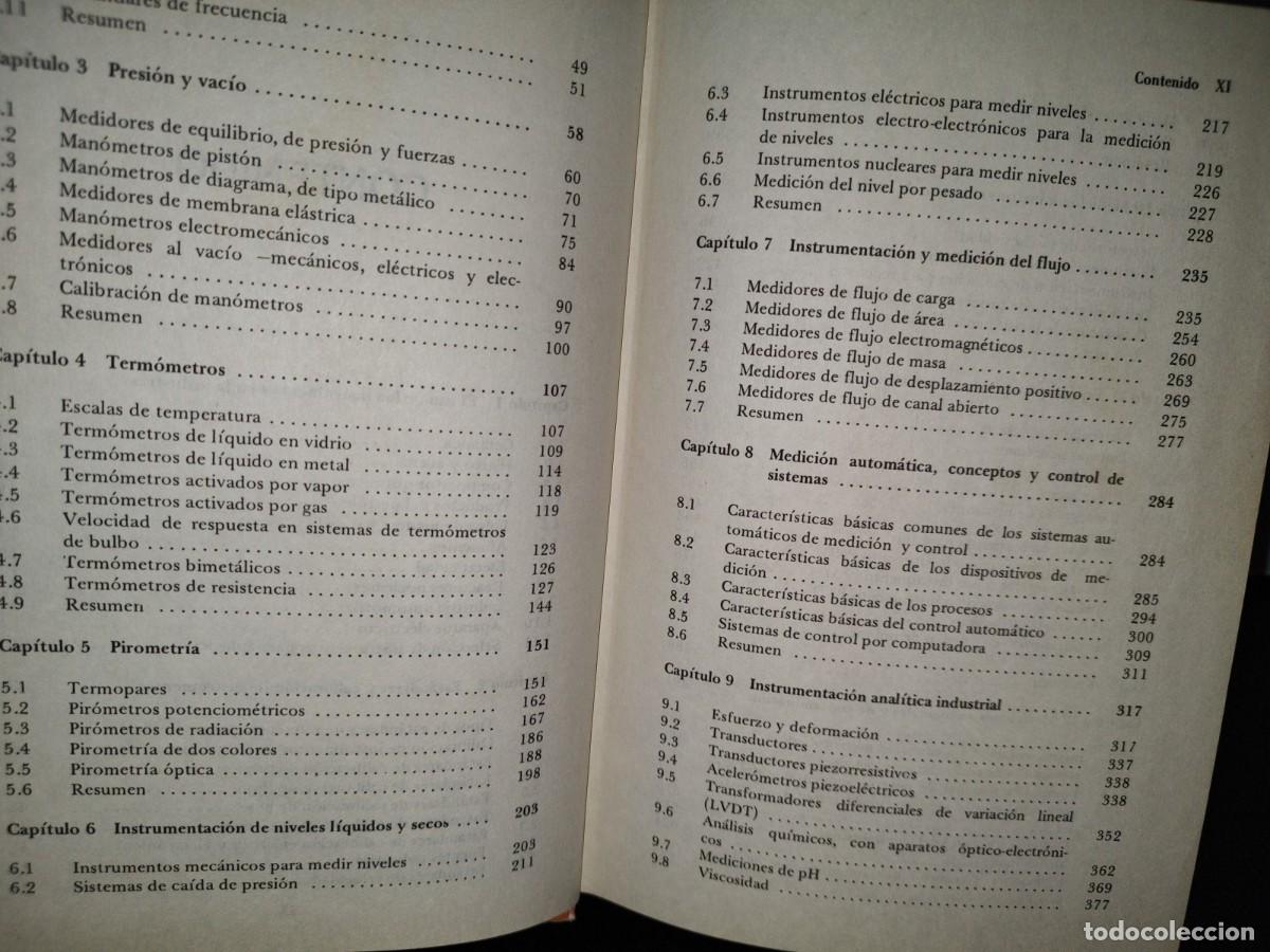 Libros de segunda mano: 46- INSTRUMENTACI&Oacute;N INDUSTRIAL - HAROLD E. SOISSON - Foto 7