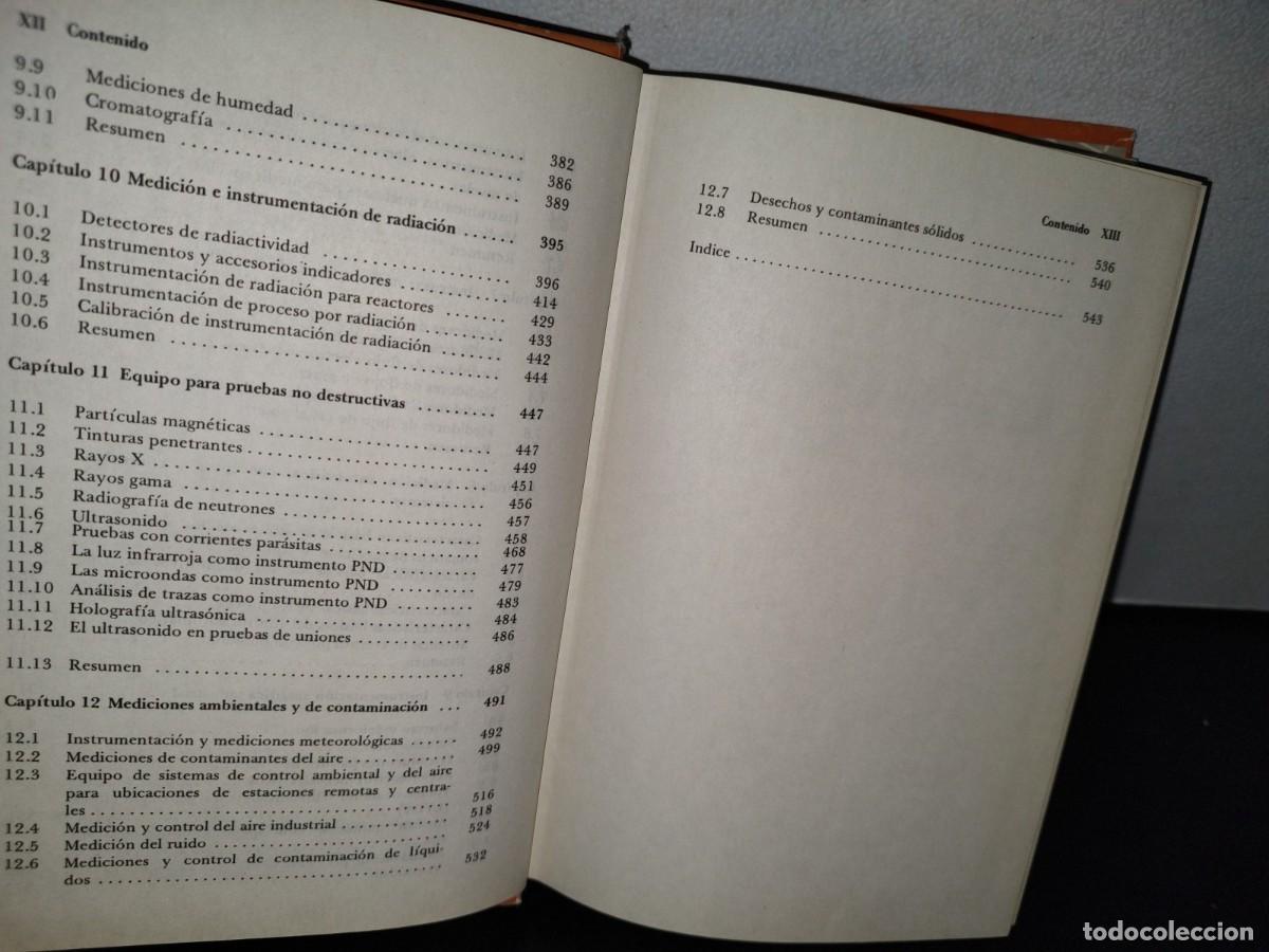Libros de segunda mano: 46- INSTRUMENTACI&Oacute;N INDUSTRIAL - HAROLD E. SOISSON - Foto 8
