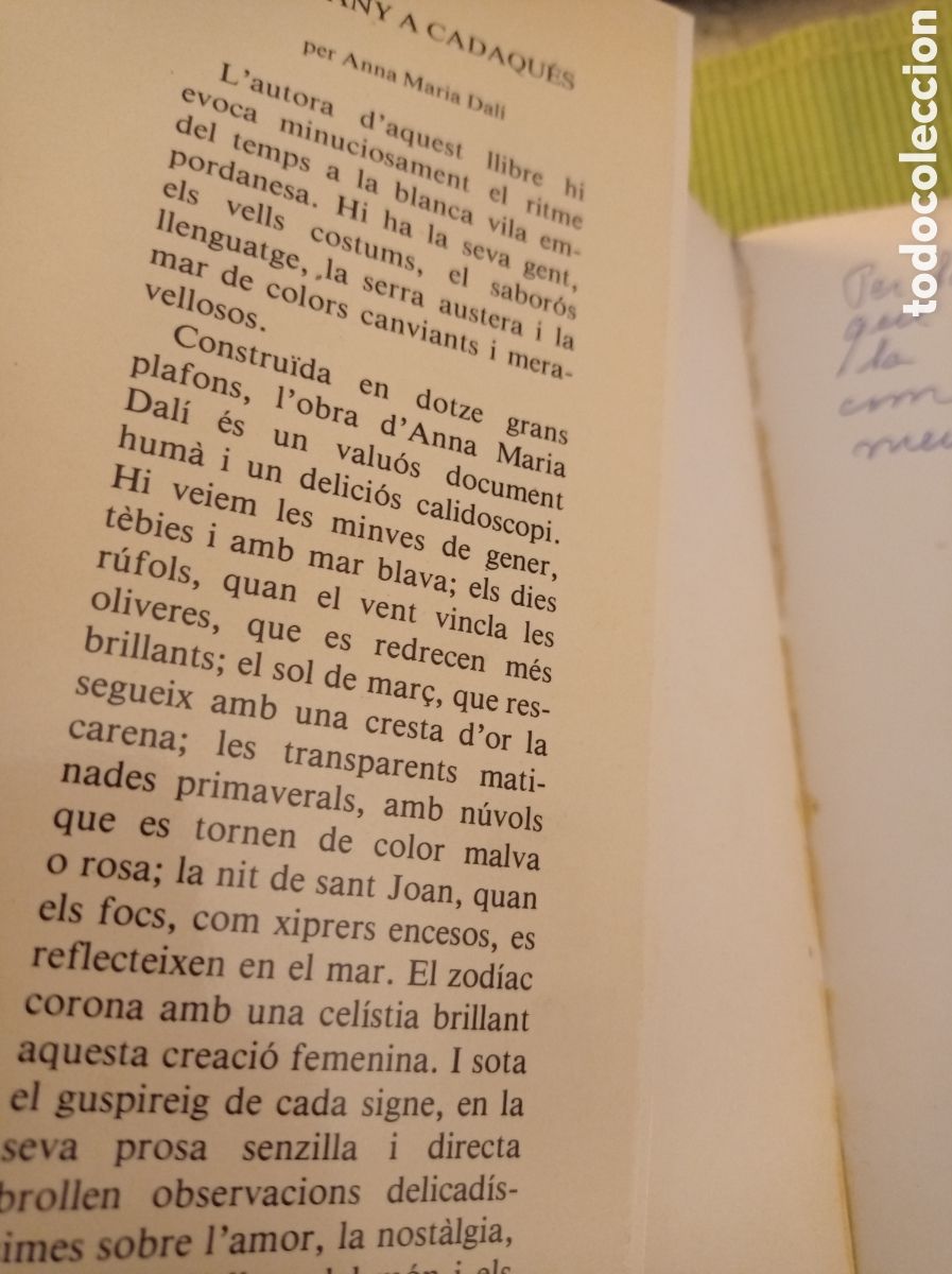 Libros de segunda mano: Tot lany a Cadaqu&eacute;s - Foto 2