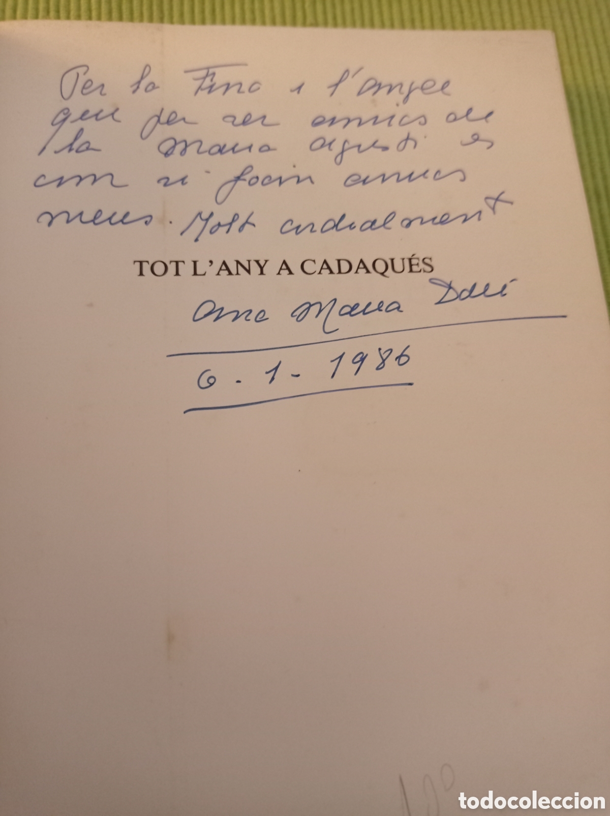 Libros de segunda mano: Tot lany a Cadaqu&eacute;s - Foto 3