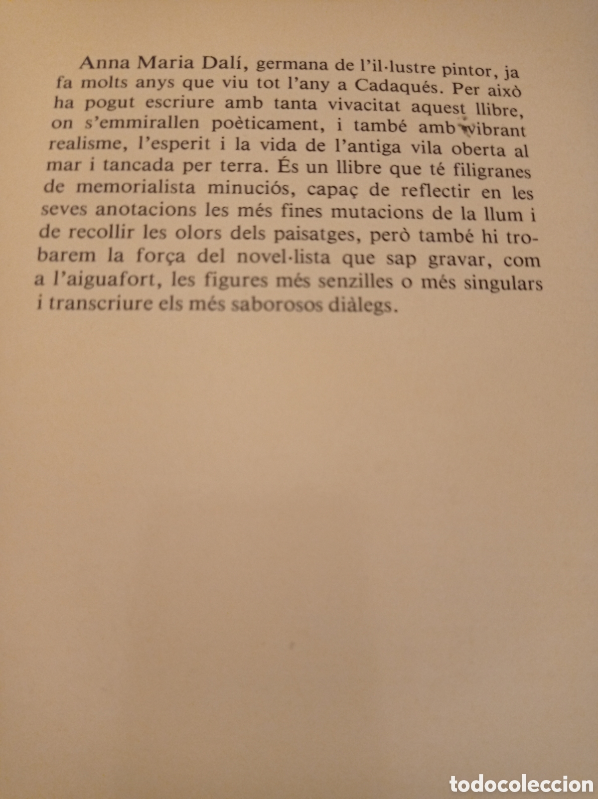 Libros de segunda mano: Tot lany a Cadaqu&eacute;s - Foto 7