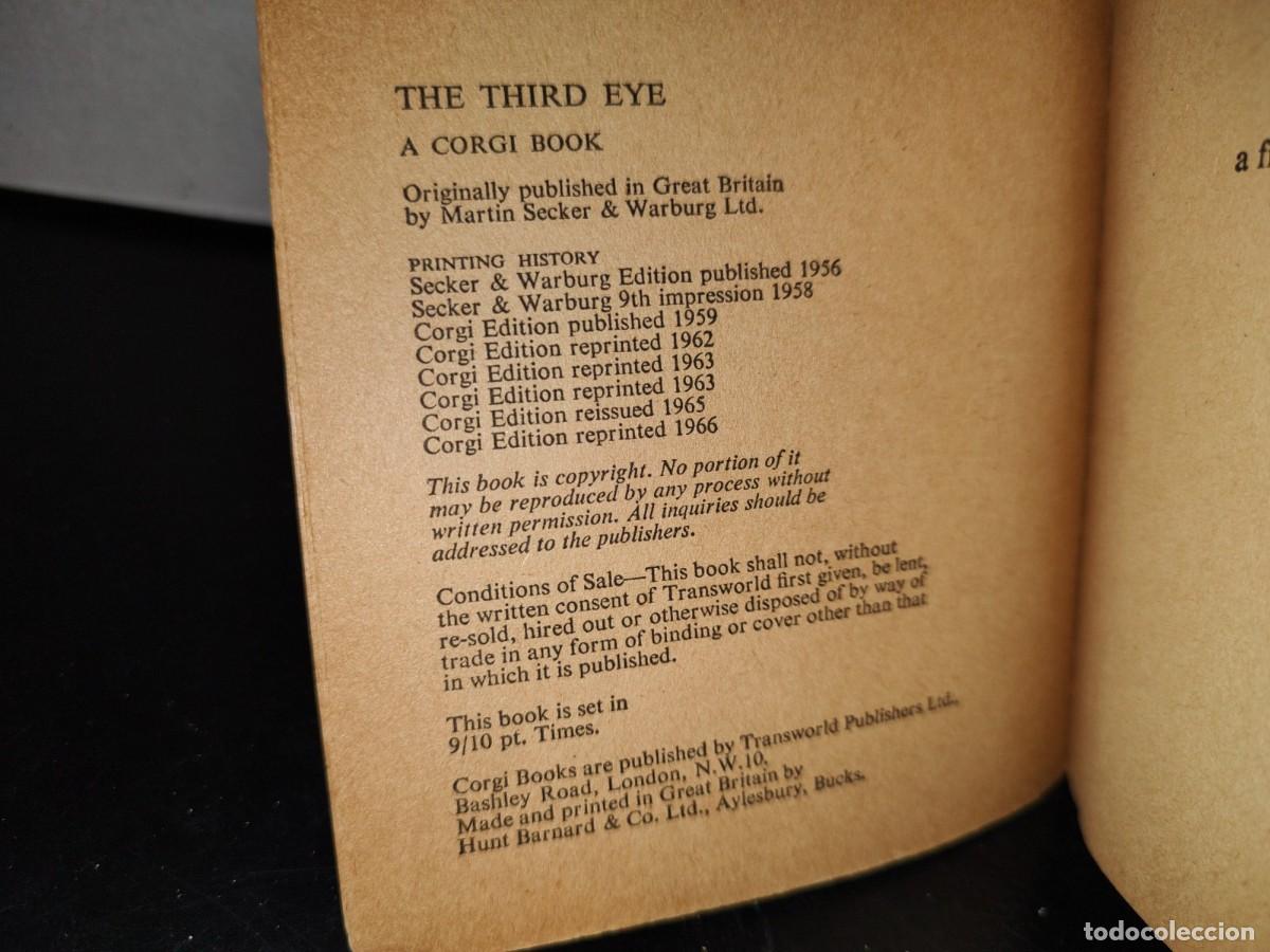 Libros de segunda mano: 47- EL TERCER OJO / THE THIRD EYE - LOBSANG RAMPA - 1966 - Foto 5
