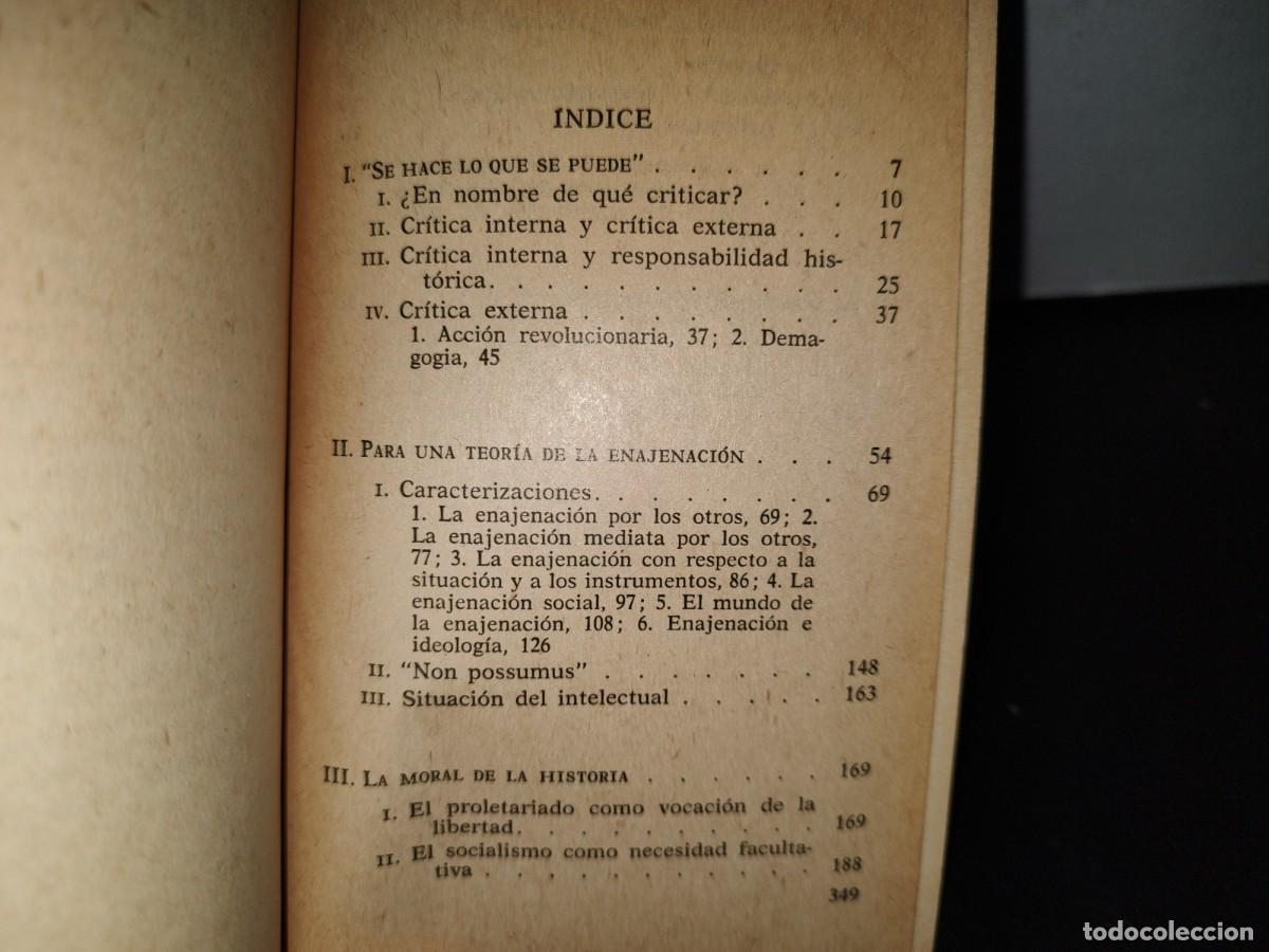 Libros de segunda mano: 47- HISTORIA Y ENAJENACI&Oacute;N - ANDR&Eacute; GORZ - 1978 - Foto 6
