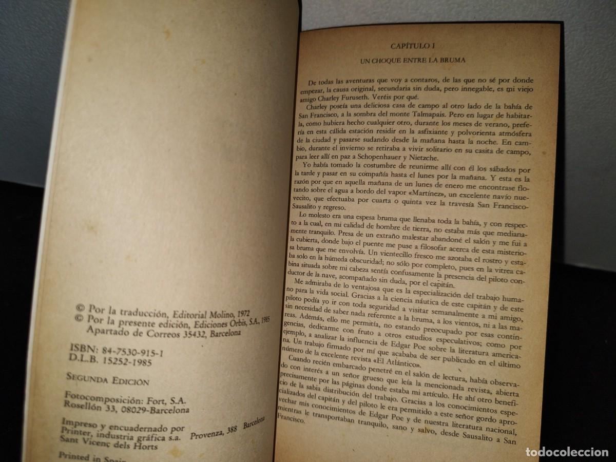 Libros de segunda mano: 47- EL LOBO DE MAR - JACK LONDON - Foto 4