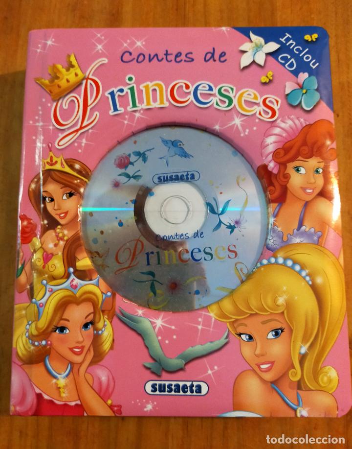 Libros de segunda mano: CONTES DE PRINCESES - CATALA CON CD - Foto 1