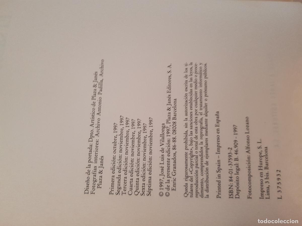 Libros de segunda mano: El sable del caudillo - Jos&eacute; Luis de Vilallonga - Foto 2