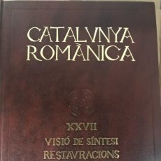 Libros de segunda mano: CATALUNYA ROMÀNICA XXVII VISIÓ DE SÍNTESI RESTAURACIONS I NOVES TROBALLES BIBLIOGRAFIA. ÍNDEXS GENER. Lote 377953869