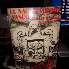 Libros de segunda mano: STANLEY G. PAYNE. EL NACIONALISMO VASCO. DOPESA 1974