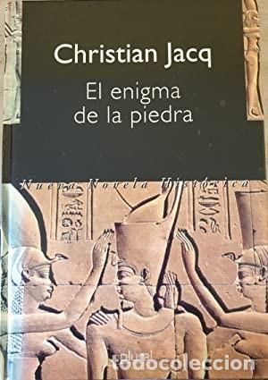 Libros de segunda mano: El enigma de la piedra. Christian Jacq - Foto 1