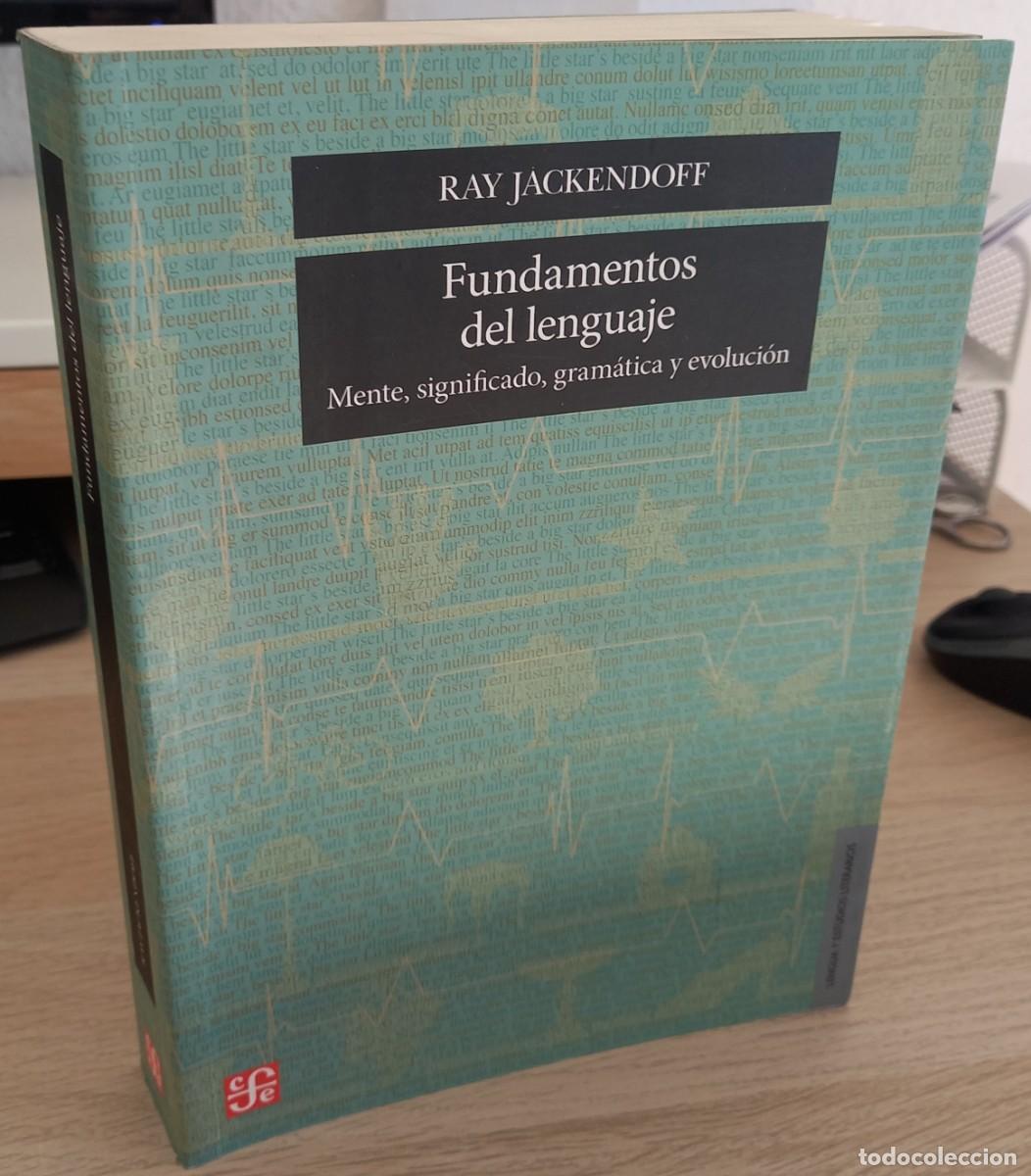 Libros de segunda mano: FUNDAMENTOS DEL LENGUAJE MENTE, SIGNIFICADO, GRAM&Aacute;TICA Y EVOLUCI&Oacute;N - JACKENDOFF, RAY - Foto 1