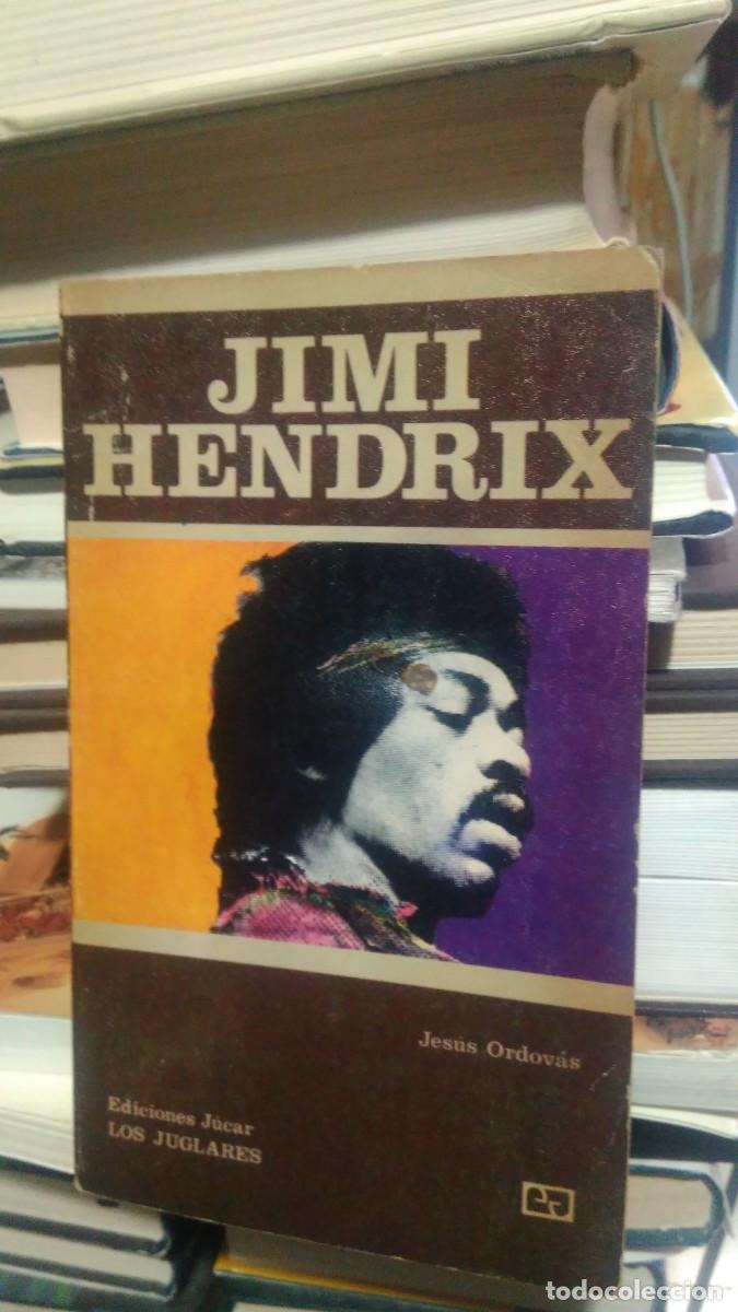 Libros de segunda mano: JIMI HENDRIX, JESUS ORDOV&Aacute;S, ED. J&Uacute;CAR - Foto 1