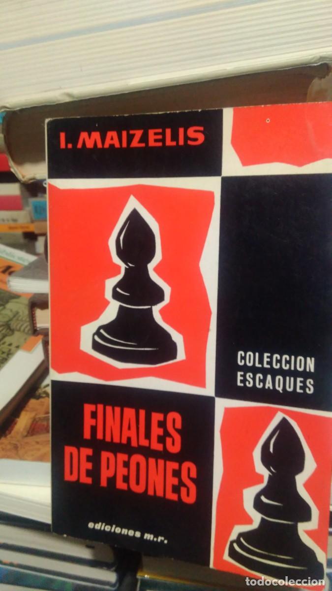 Libros de segunda mano: FINALES PEONES, I. MAIZELIS, ED. M.R. - Foto 1
