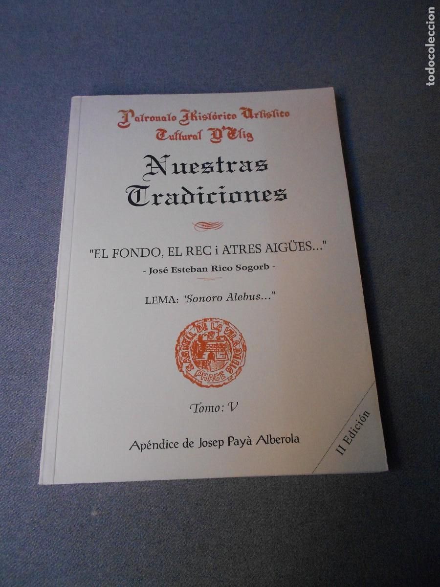 Libros de segunda mano: NUESTRAS TRADICIONES. TOMO V - Foto 1