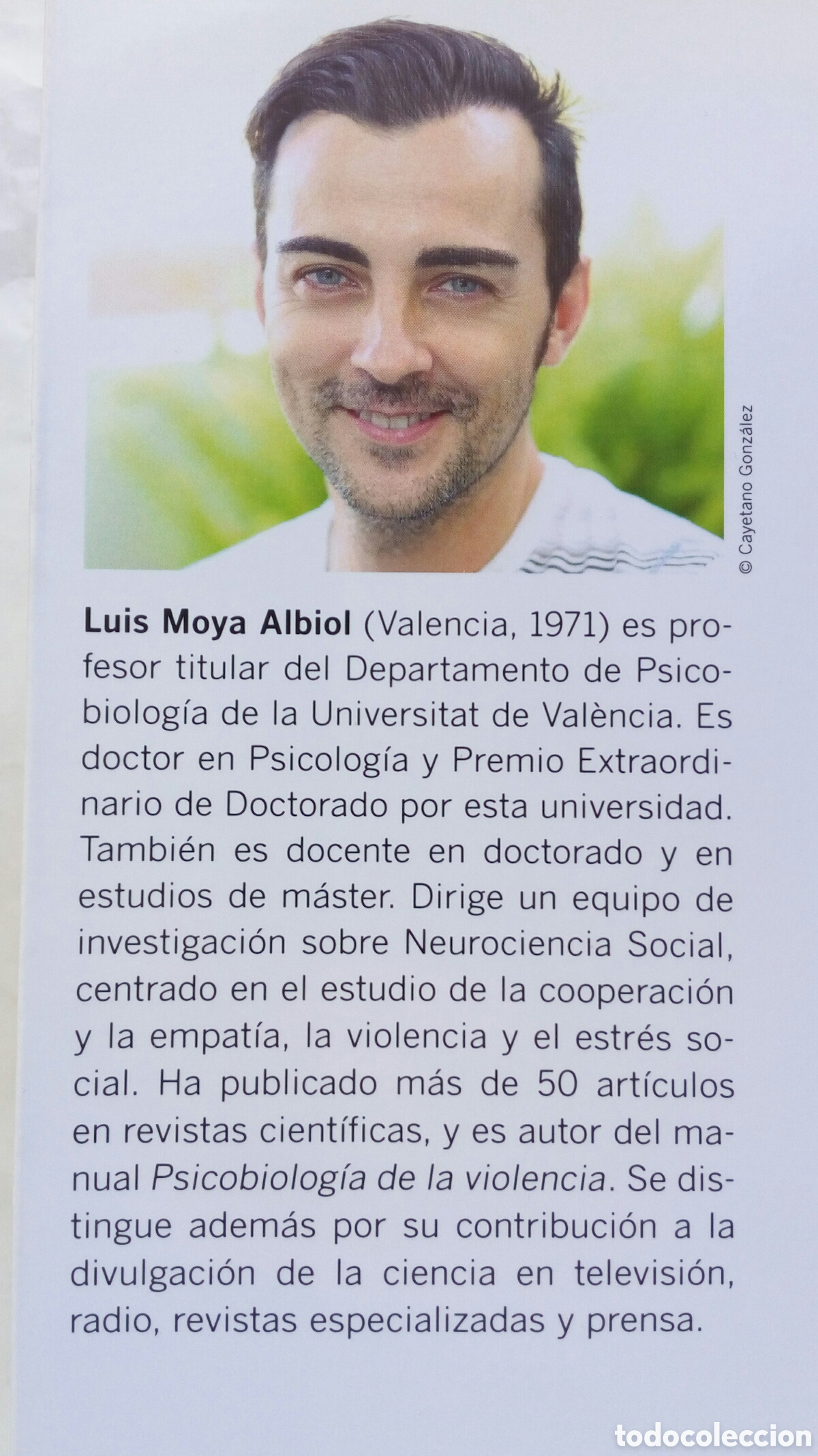 Libros de segunda mano: La empat&iacute;a. Luis Moya Albiol. - Foto 3