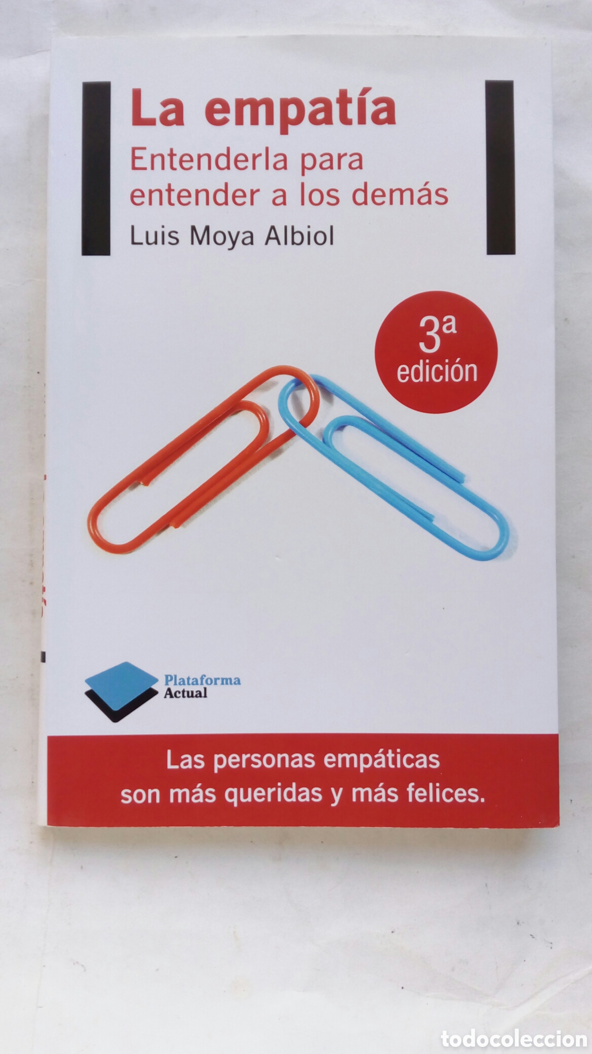 Libros de segunda mano: La empat&iacute;a. Luis Moya Albiol. - Foto 1