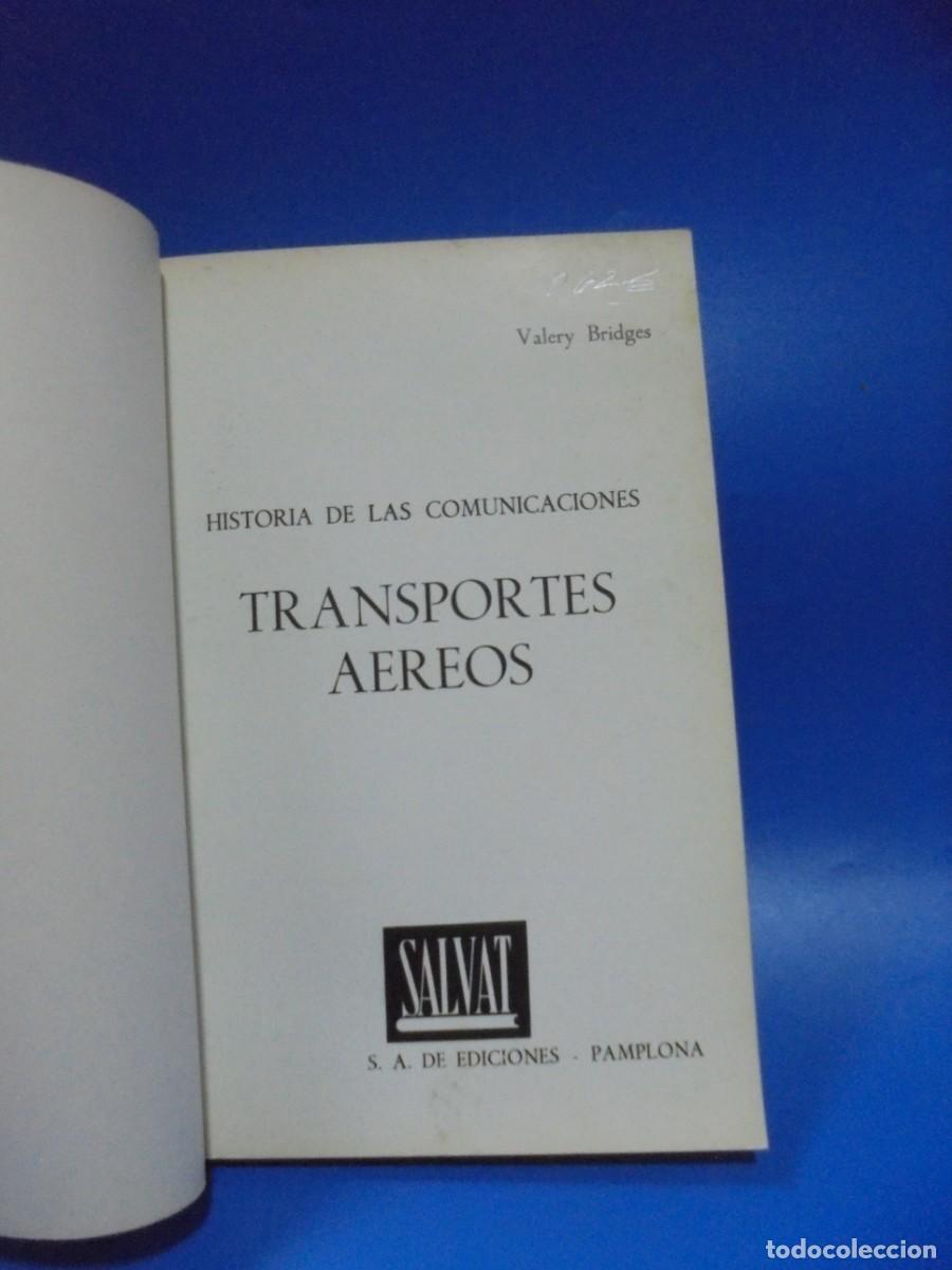 Libros de segunda mano: TRANSPORTES AEREOS. VALERY BRIDGES. 1966. PAGS : 156. - Foto 2
