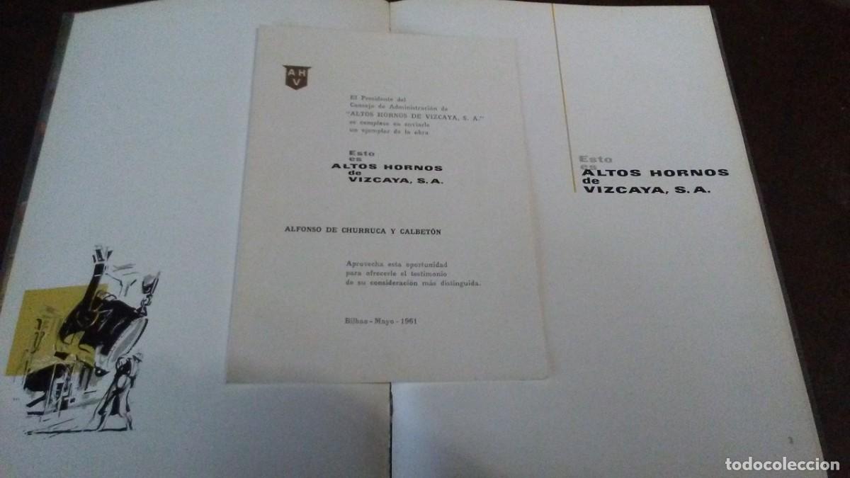 Libros de segunda mano: ALTOS HORNOS DE VIZCAYA S.A. - 1961 - Foto 3