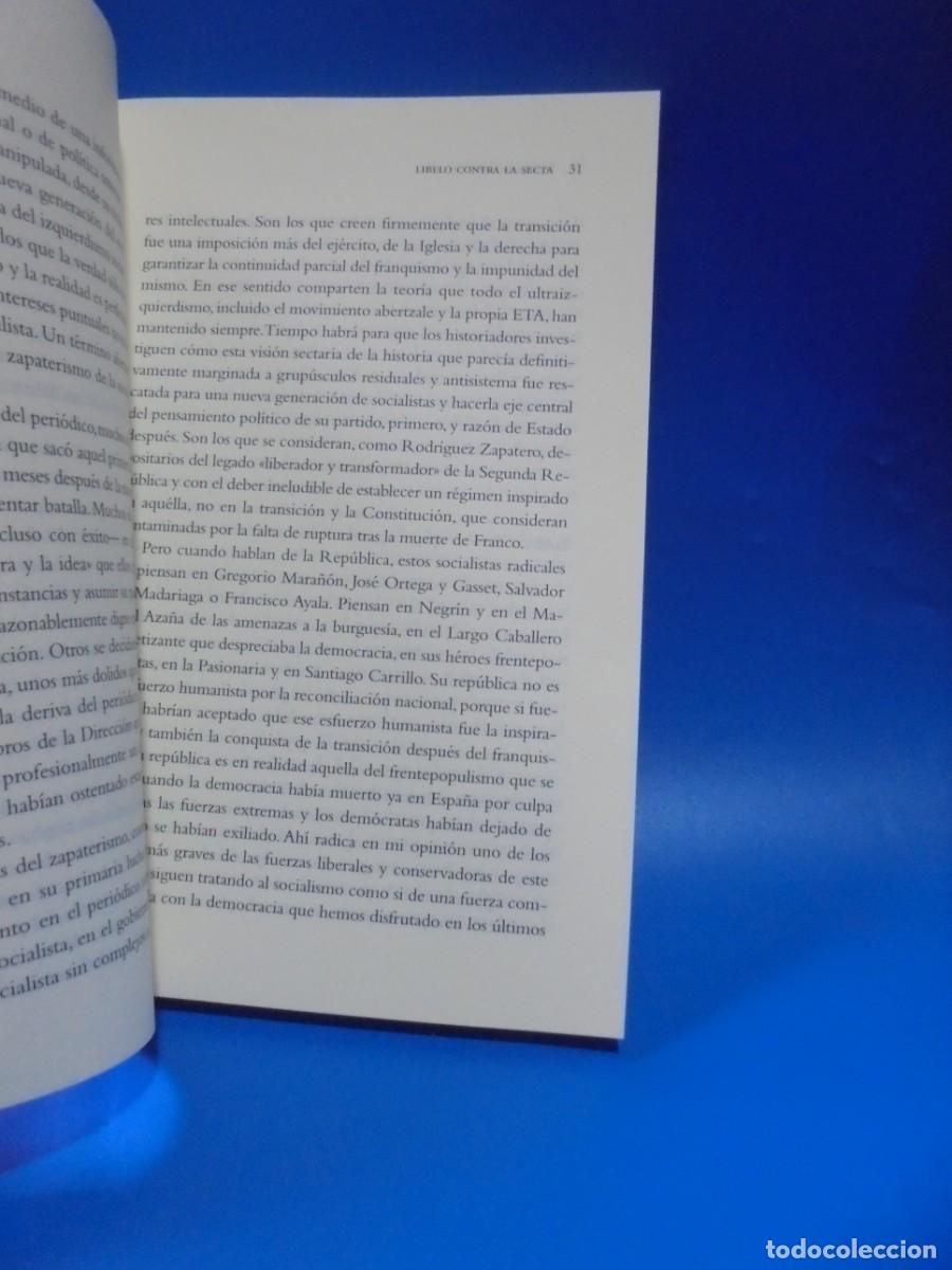 Libros de segunda mano: LIBELO CONTRA LA SECTA. HERMANN TERSCH. 2010. PAGS : 263. - Foto 2