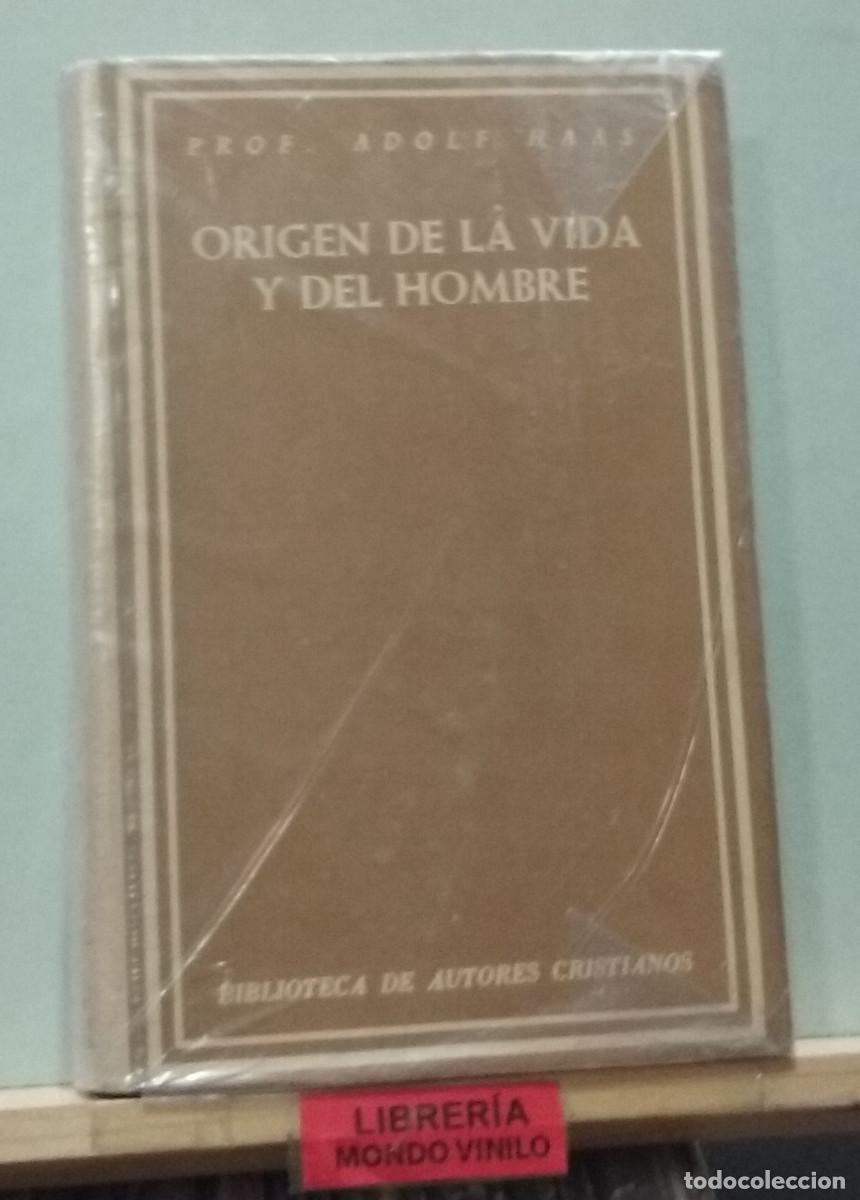 Libros de segunda mano: Origen de la vida y del hombre. Adolf Hass - Foto 1