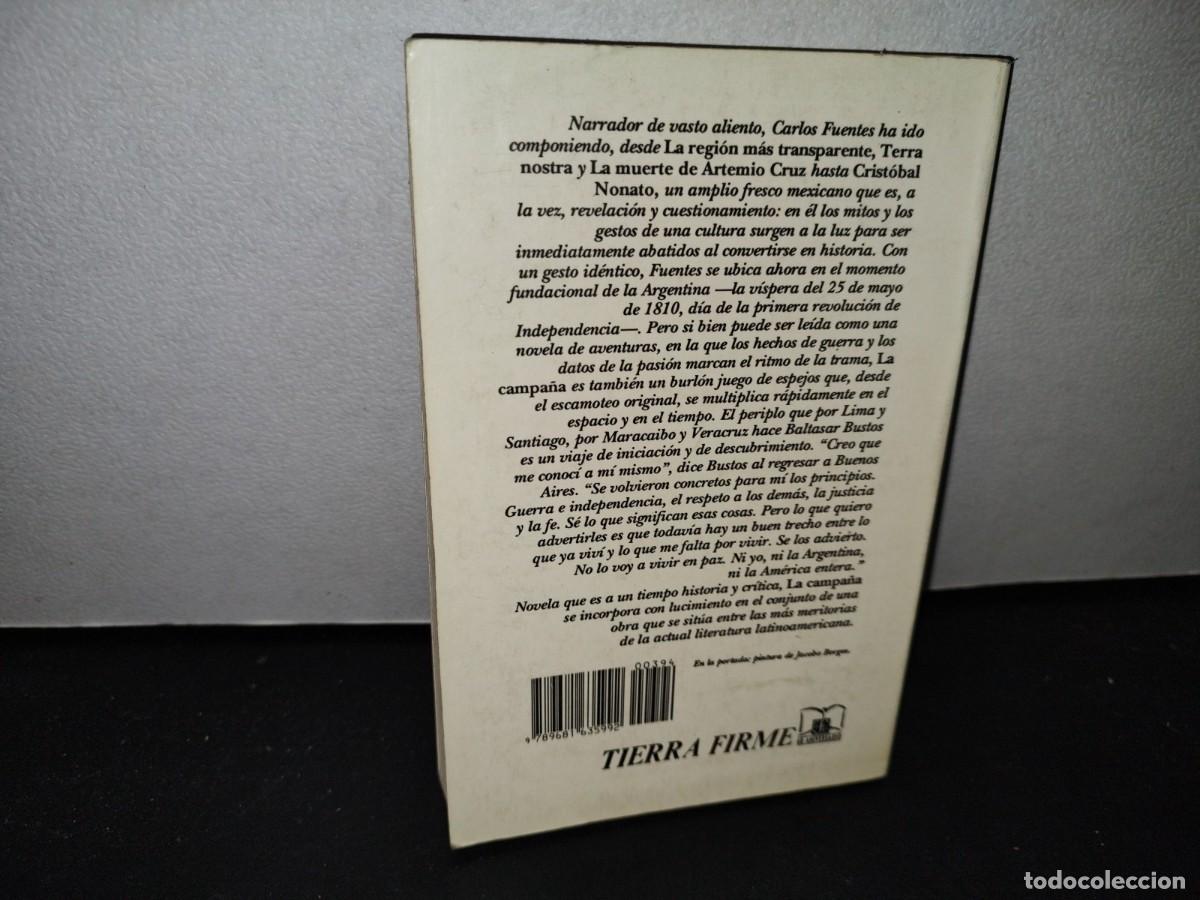 Libros de segunda mano: 48- LA CAMPA&Ntilde;A - CARLOS FUENTES - 1994 - Foto 3