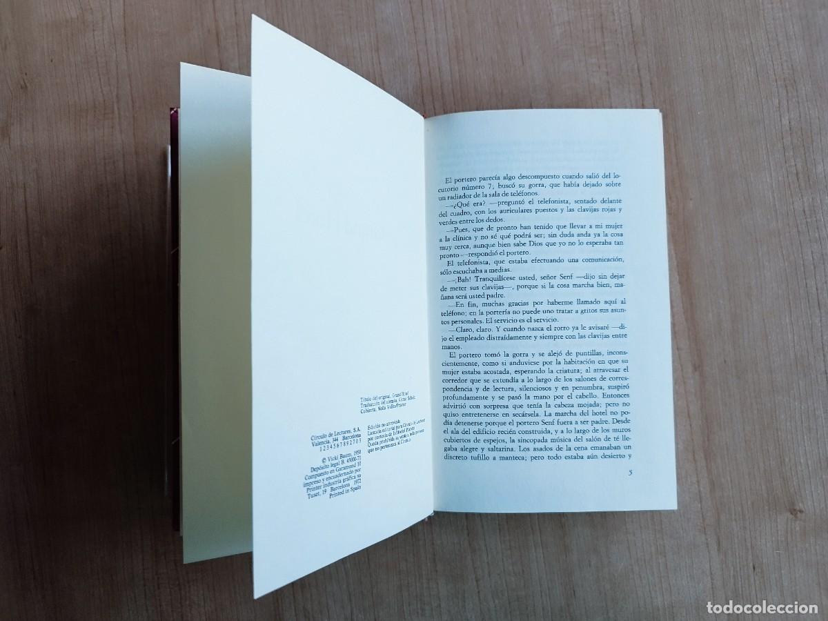 Libros de segunda mano: GRAND HOTEL, VICK BAUM, EDIT CIRCULO DE LECTORES, 1972 &hellip; L6146 - Foto 3