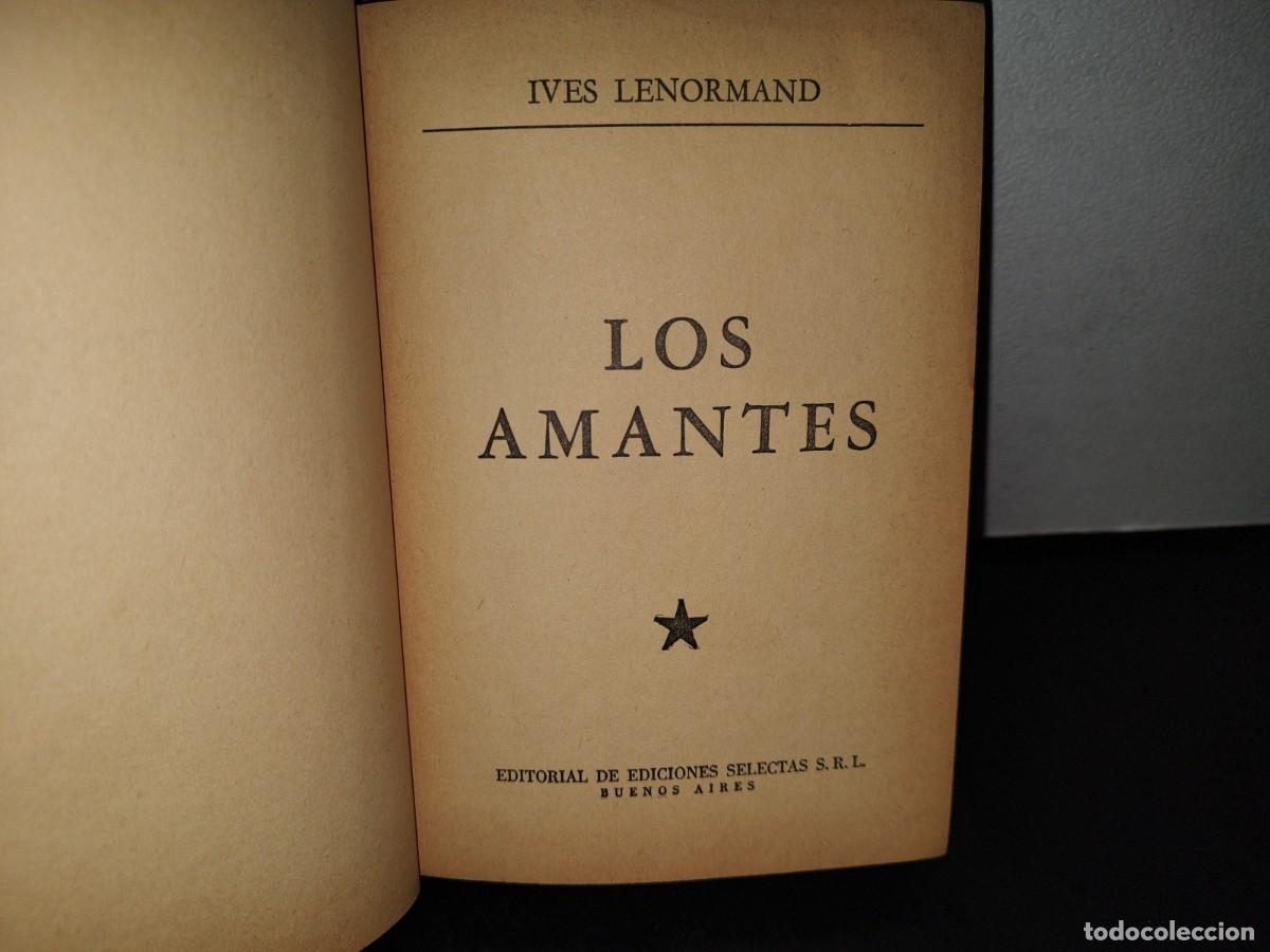 Libros de segunda mano: 48- LOS AMANTES - IVES LENORMAND - 1967 - Foto 3