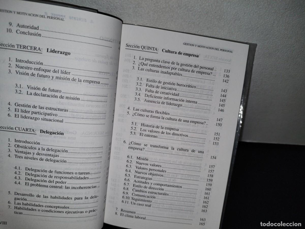 Libros de segunda mano: 48- GESTI&Oacute;N Y MOTIVACI&Oacute;N DEL PERSONAL - D&Iacute;AZ DE SANTOS - Foto 5