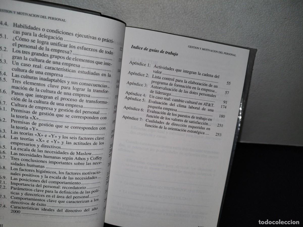 Libros de segunda mano: 48- GESTI&Oacute;N Y MOTIVACI&Oacute;N DEL PERSONAL - D&Iacute;AZ DE SANTOS - Foto 7
