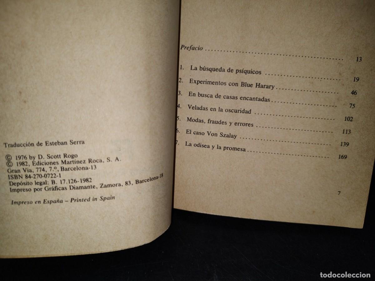 Libros de segunda mano: 48- EN BUSCA DE LO DESCONOCIDO - D. SCOTT ROGO - 1982 - Foto 6