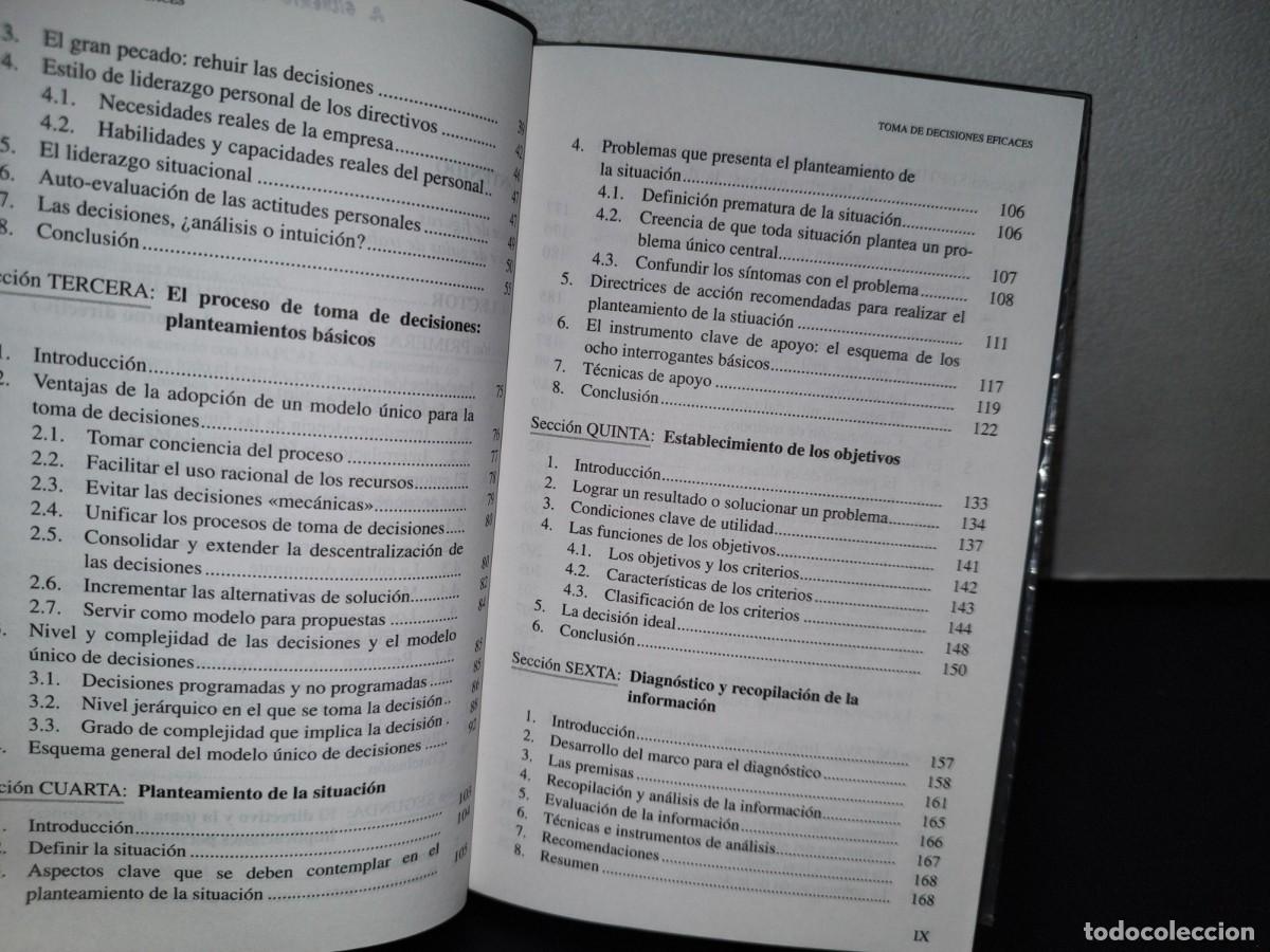 Libros de segunda mano: 48- TOMA DE DECISIONES EFICACES - D&Iacute;AZ DE SANTOS - Foto 5