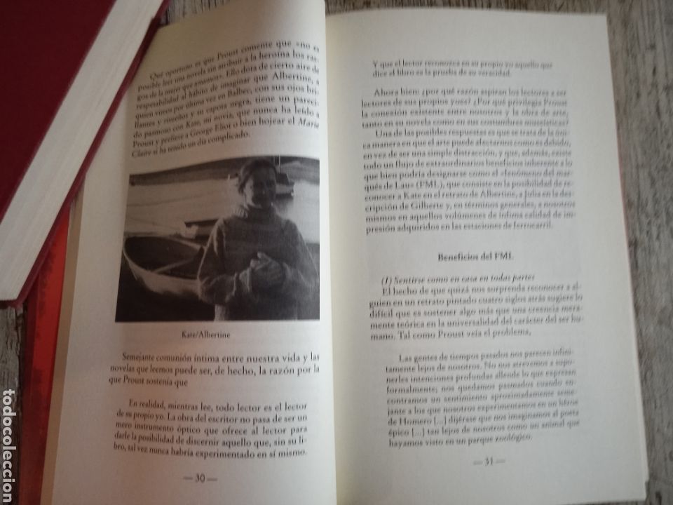 Libros de segunda mano: C&oacute;mo cambiar tu vida con Proust. Alain de Botton. - Foto 5