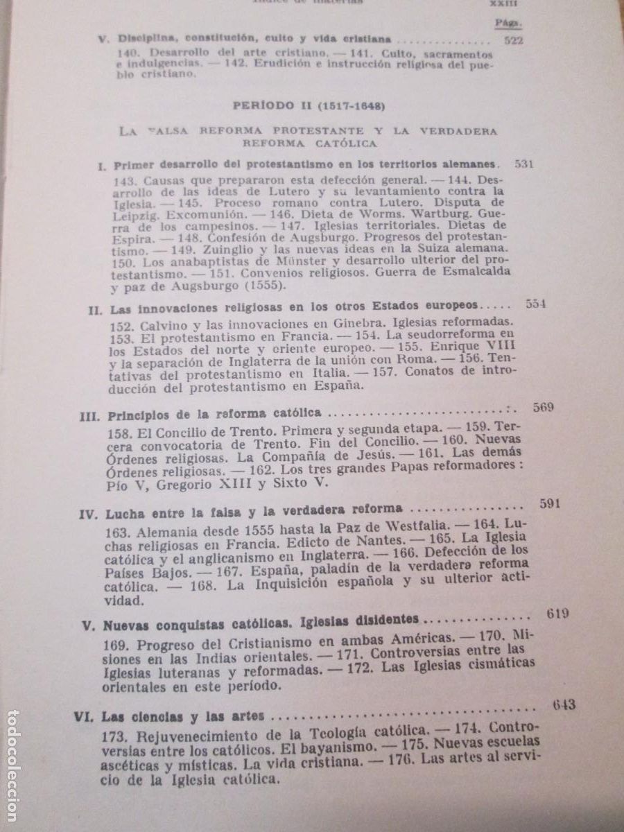Libros de segunda mano: MANUAL DE HISTORIA ECLESIASTICA. BERNARDINO LLORCA. EDITORIAL LABOR. 1946 - Foto 10