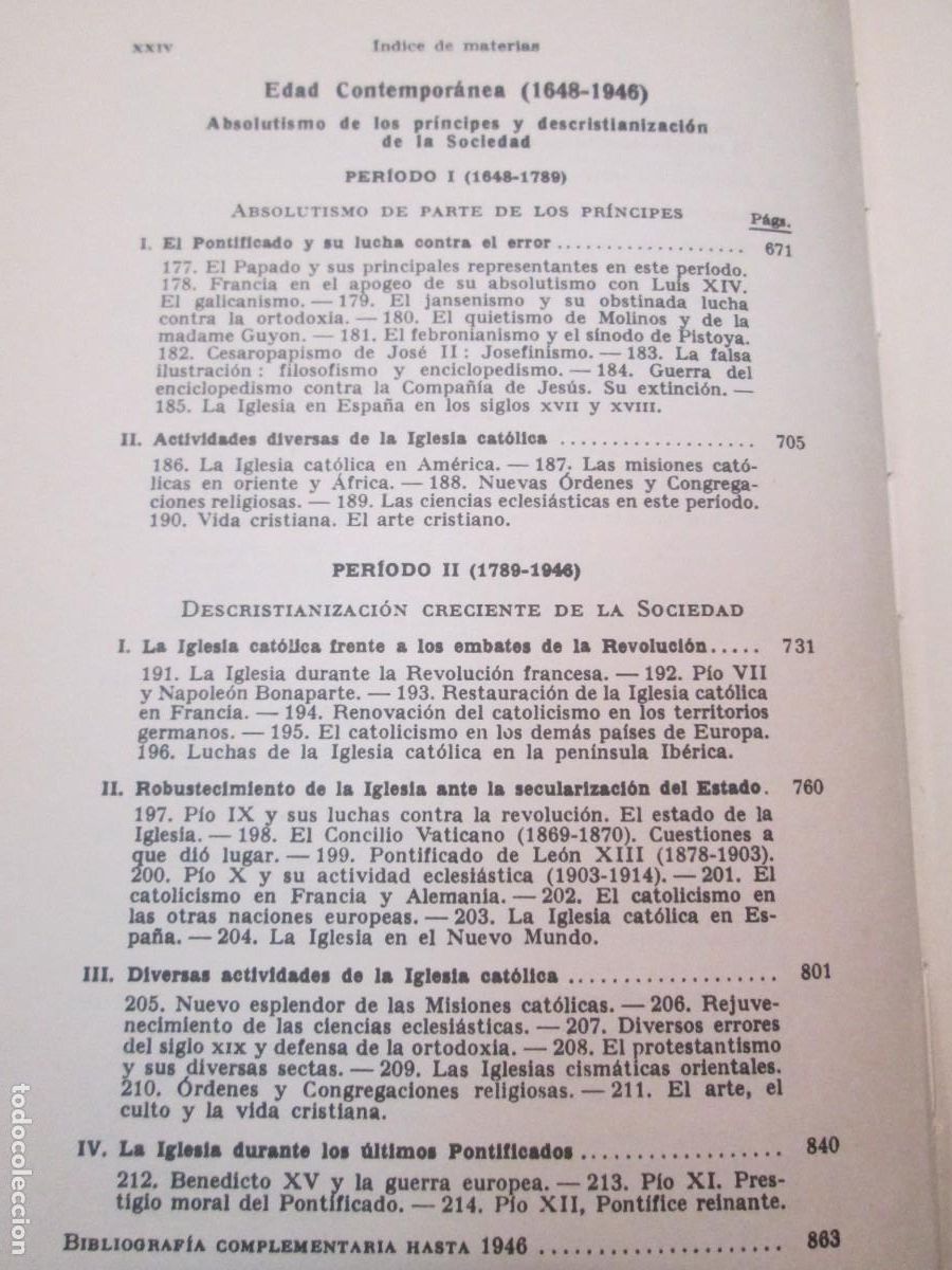 Libros de segunda mano: MANUAL DE HISTORIA ECLESIASTICA. BERNARDINO LLORCA. EDITORIAL LABOR. 1946 - Foto 11