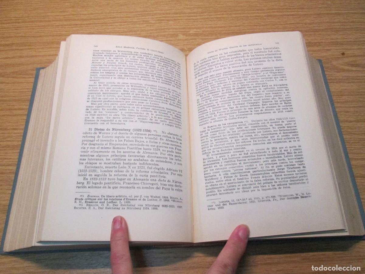 Libros de segunda mano: MANUAL DE HISTORIA ECLESIASTICA. BERNARDINO LLORCA. EDITORIAL LABOR. 1946 - Foto 15