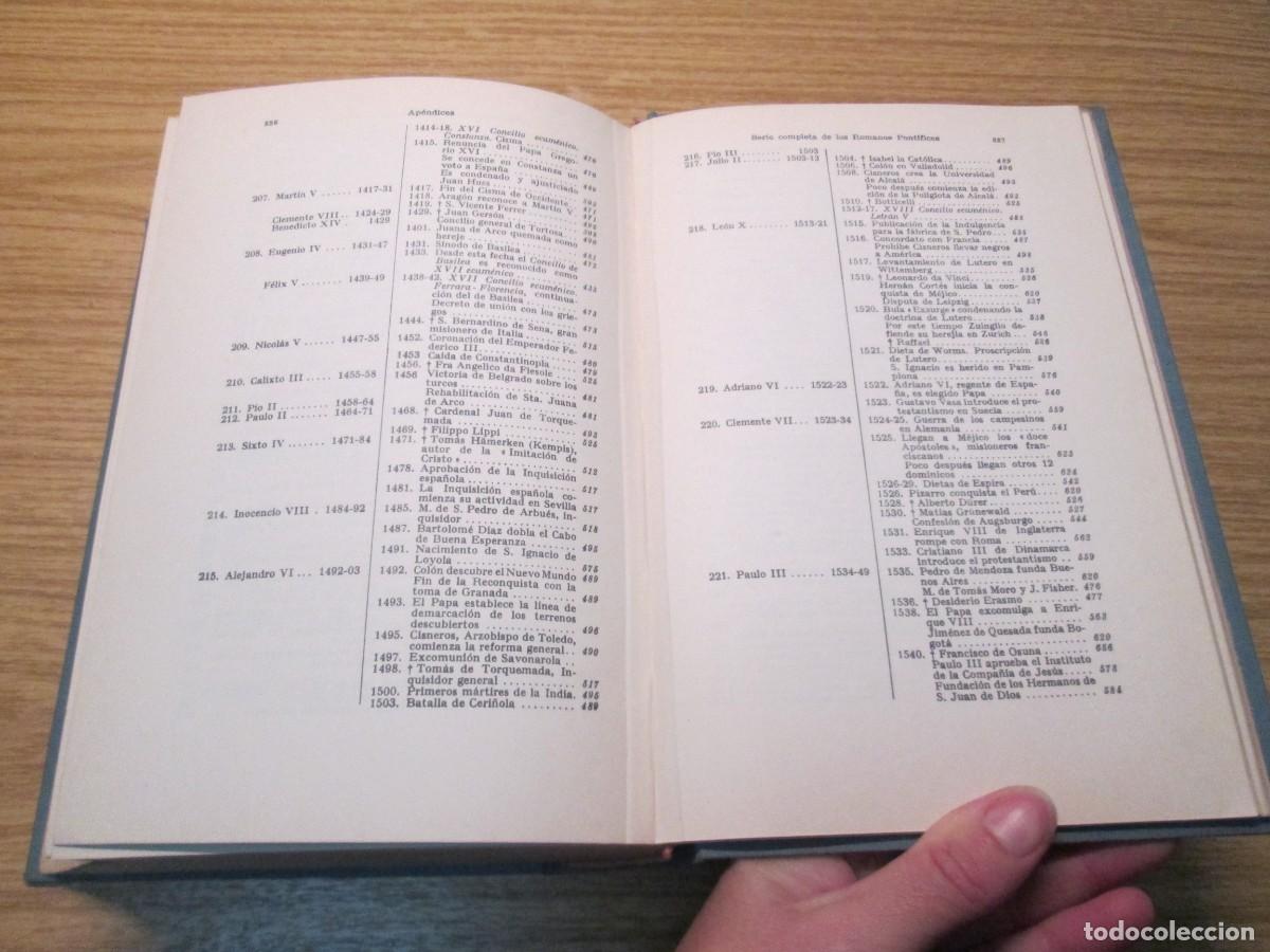Libros de segunda mano: MANUAL DE HISTORIA ECLESIASTICA. BERNARDINO LLORCA. EDITORIAL LABOR. 1946 - Foto 17