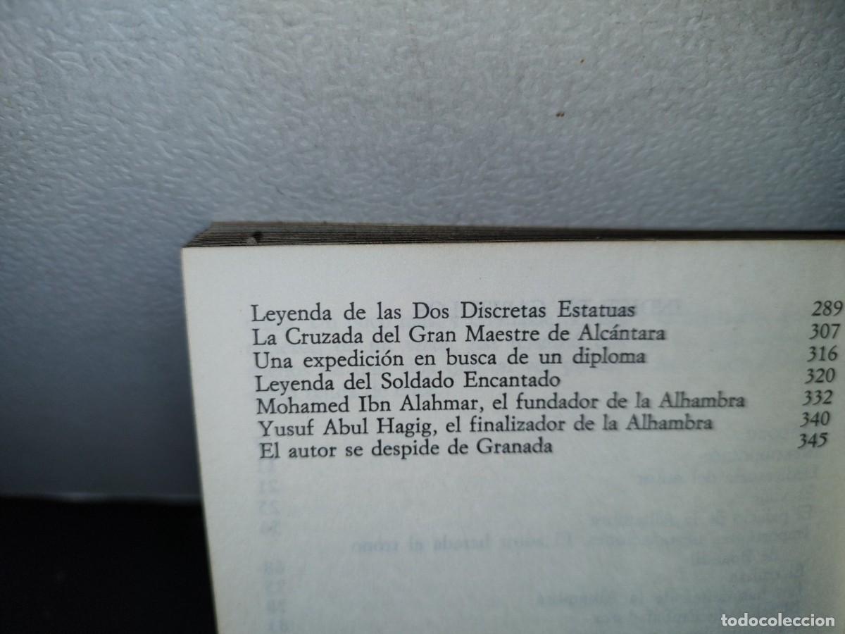 Libros de segunda mano: 48- CUENTOS DE LA ALHAMBRA - WASHINGTON IRVING - Foto 6