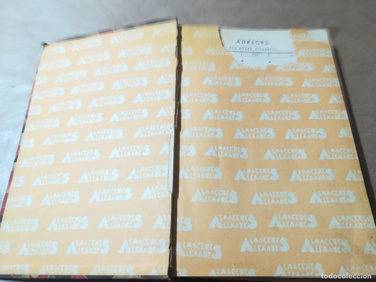 Libros de segunda mano: AGENDA ALMACENES ALEANE / AQ703 - Foto 4
