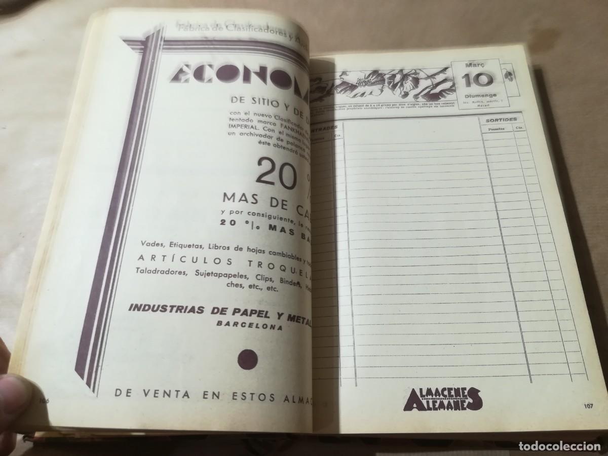 Libros de segunda mano: AGENDA ALMACENES ALEANE / AQ703 - Foto 11