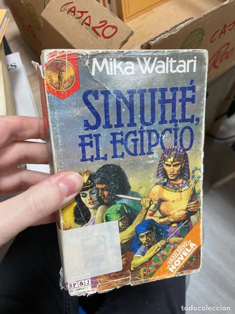 Libros de segunda mano: CAJA20 SINUHE EL EGIPCIO, MIKA WALTAN - Foto 1