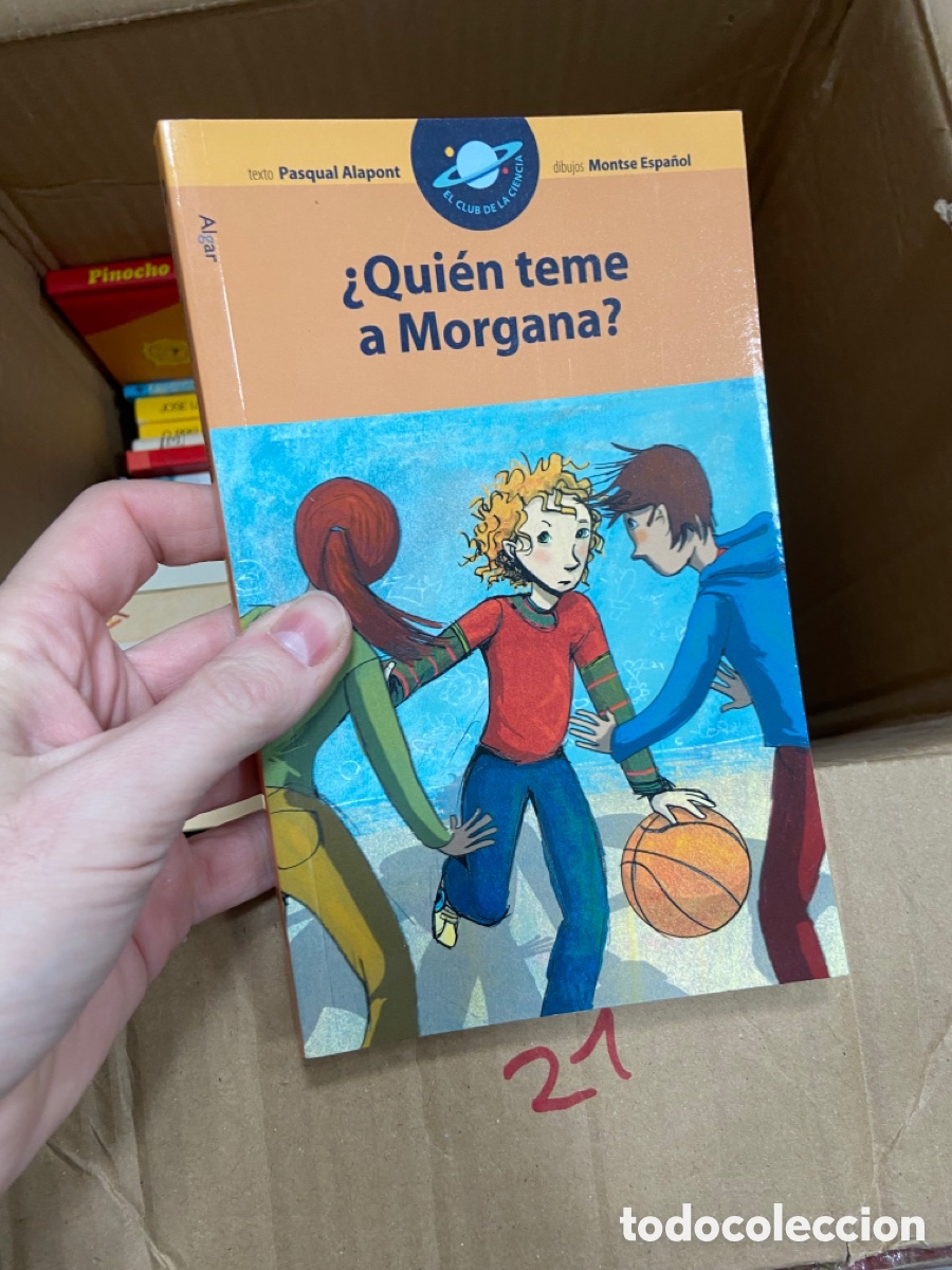 Libros de segunda mano: Caja21 &iquest;Qui&eacute;n teme a Morgana? Pasqual Alapont y Monstse Espa&ntilde;ol