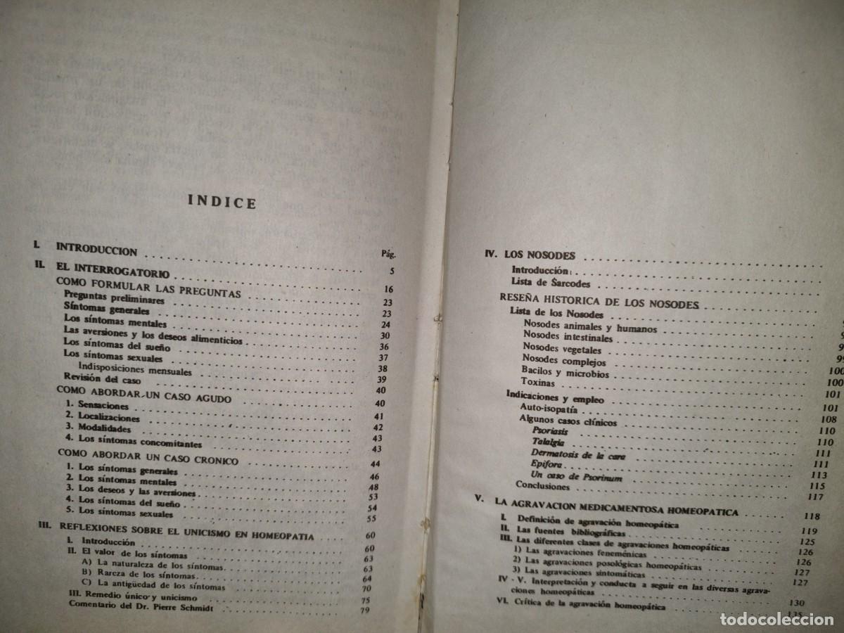 Libros de segunda mano: 49- HOMEOPATHIA. EL ARTE DE INTERROGAR - PIERRE SCHMIDT - 1994 - Foto 5