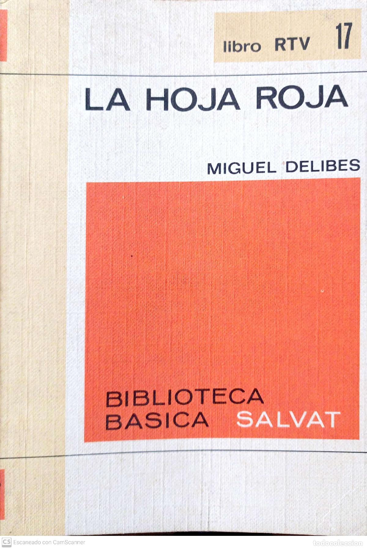 Libros de segunda mano: La hoja Roja - Miguel Delibes - Foto 1