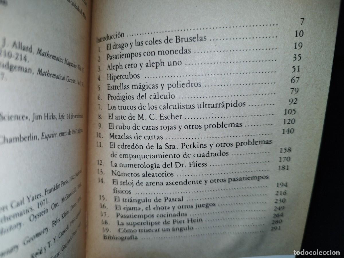 Libros de segunda mano: 49- CARNAVAL MATEM&Aacute;TICO - MARTIN GARDNER - Foto 5