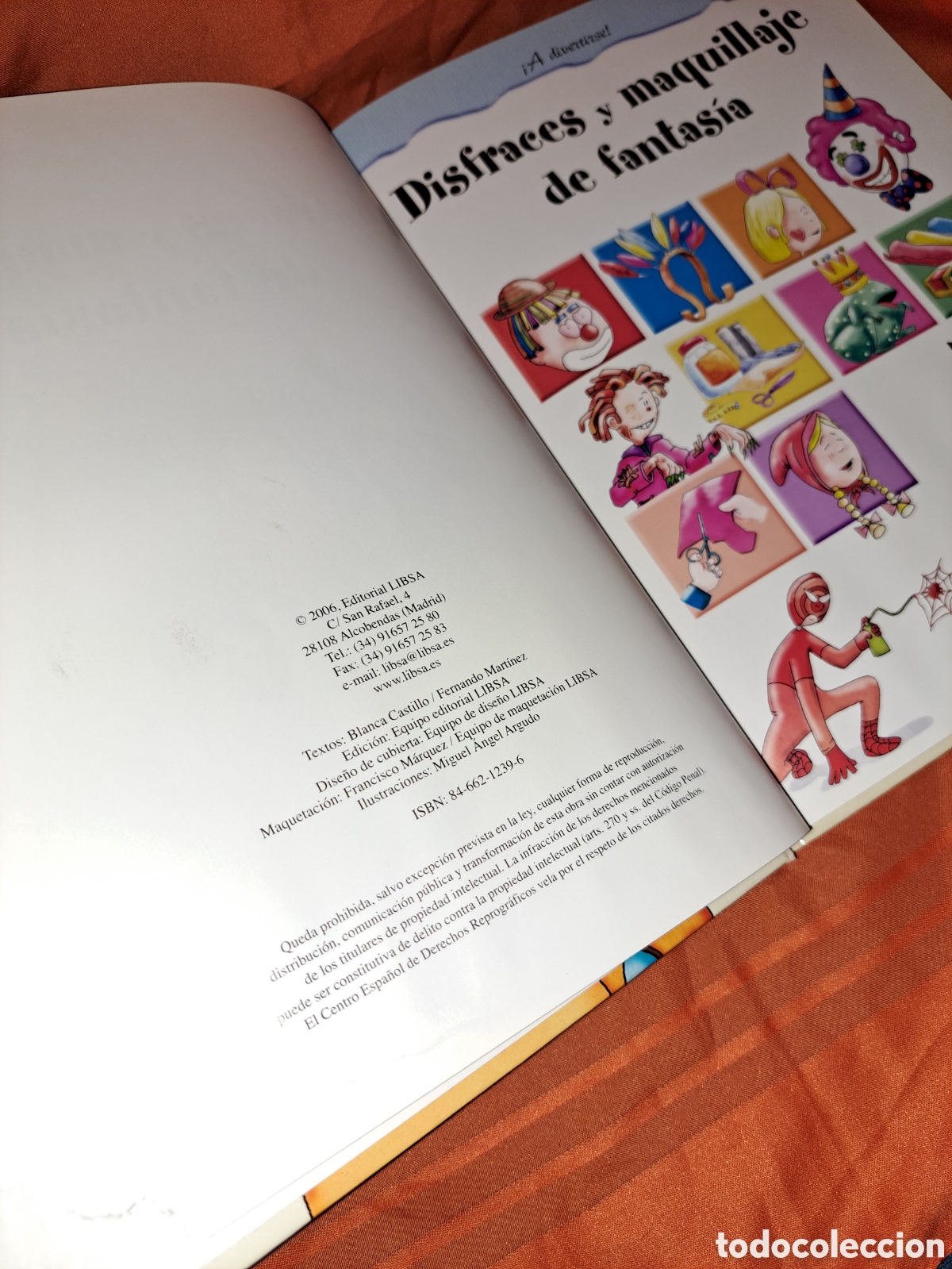 Libros de segunda mano: DISFRACES Y MAQUILLAJE DE FANTAS&Iacute;A, LIBSA - Foto 3