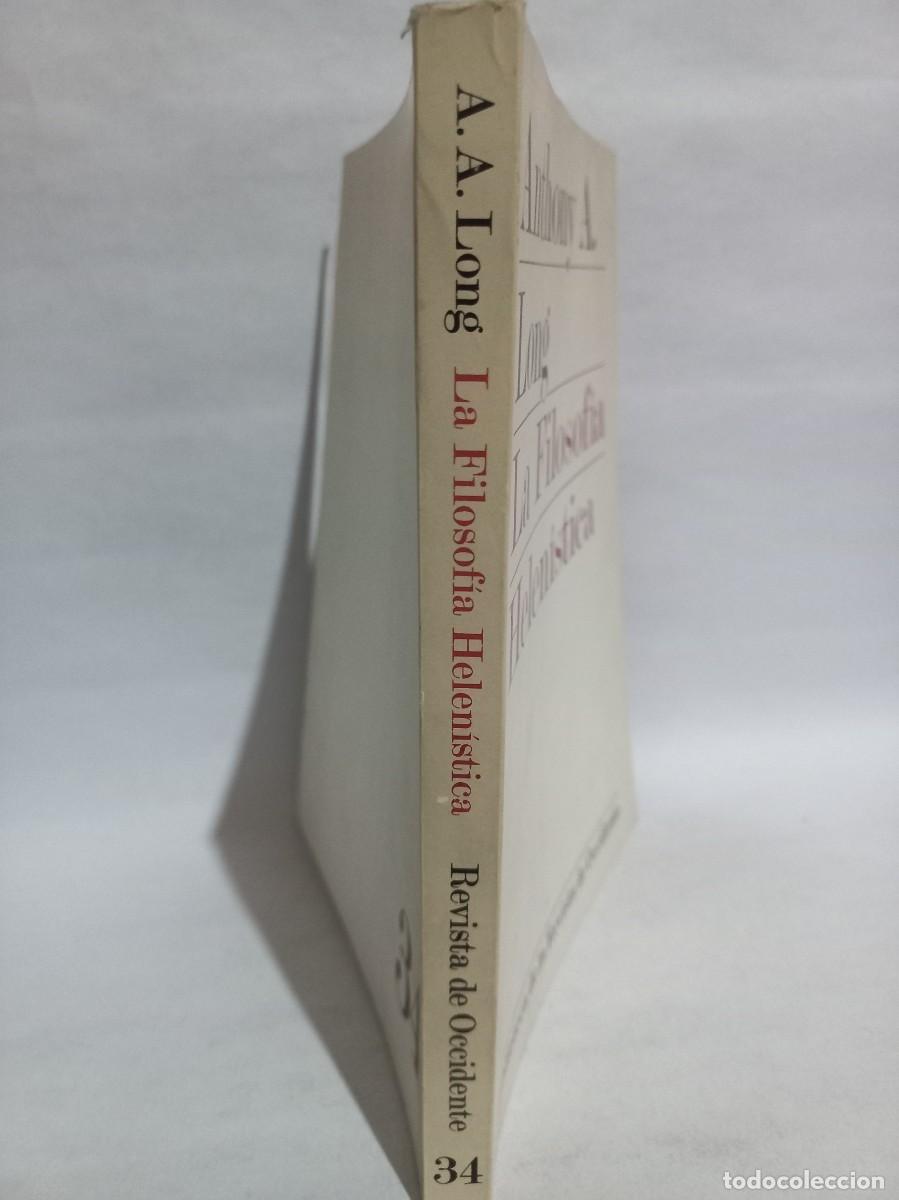 Libros de segunda mano: Anthony A. Long - La Filosof&iacute;a Helen&iacute;stica - Primera edici&oacute;n - 1977 - Foto 2