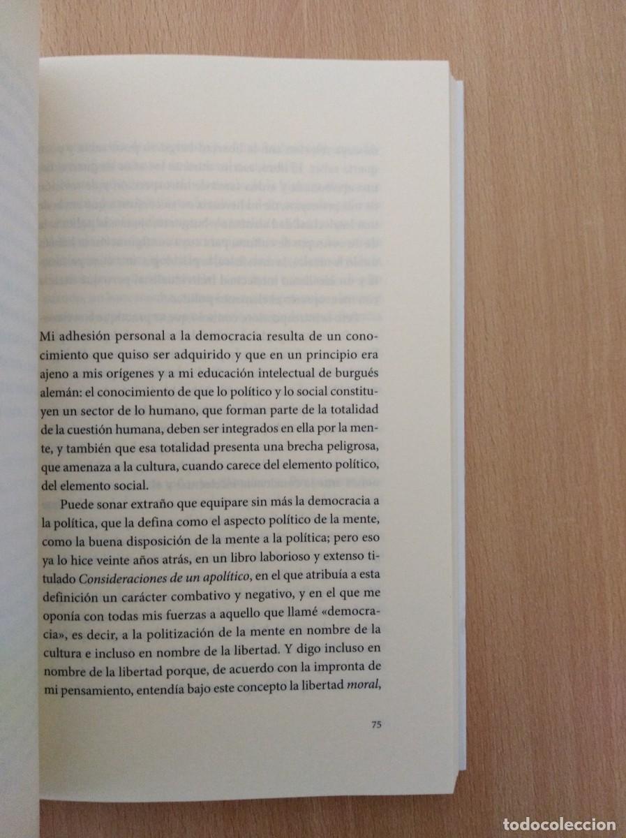 Libros de segunda mano: TEXTOS CR&Iacute;TICOS. Thomas Mann - Foto 8